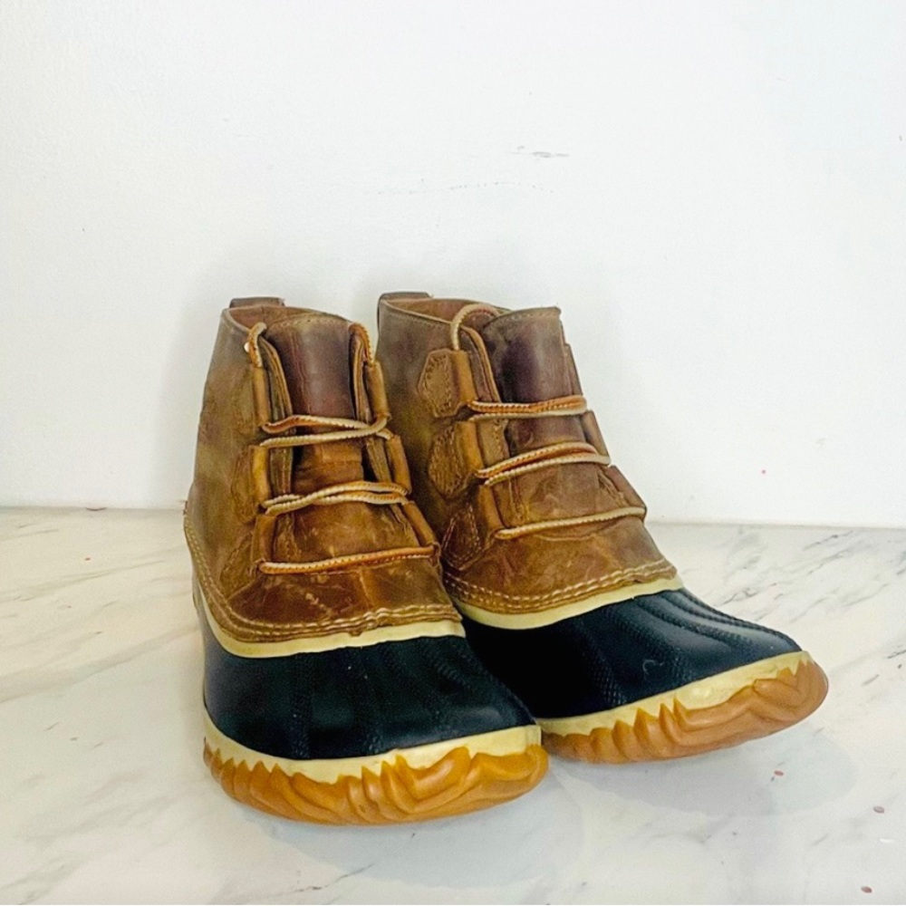 Sorel Hand Crafted Out N’ About natural rubber boots - waterproof